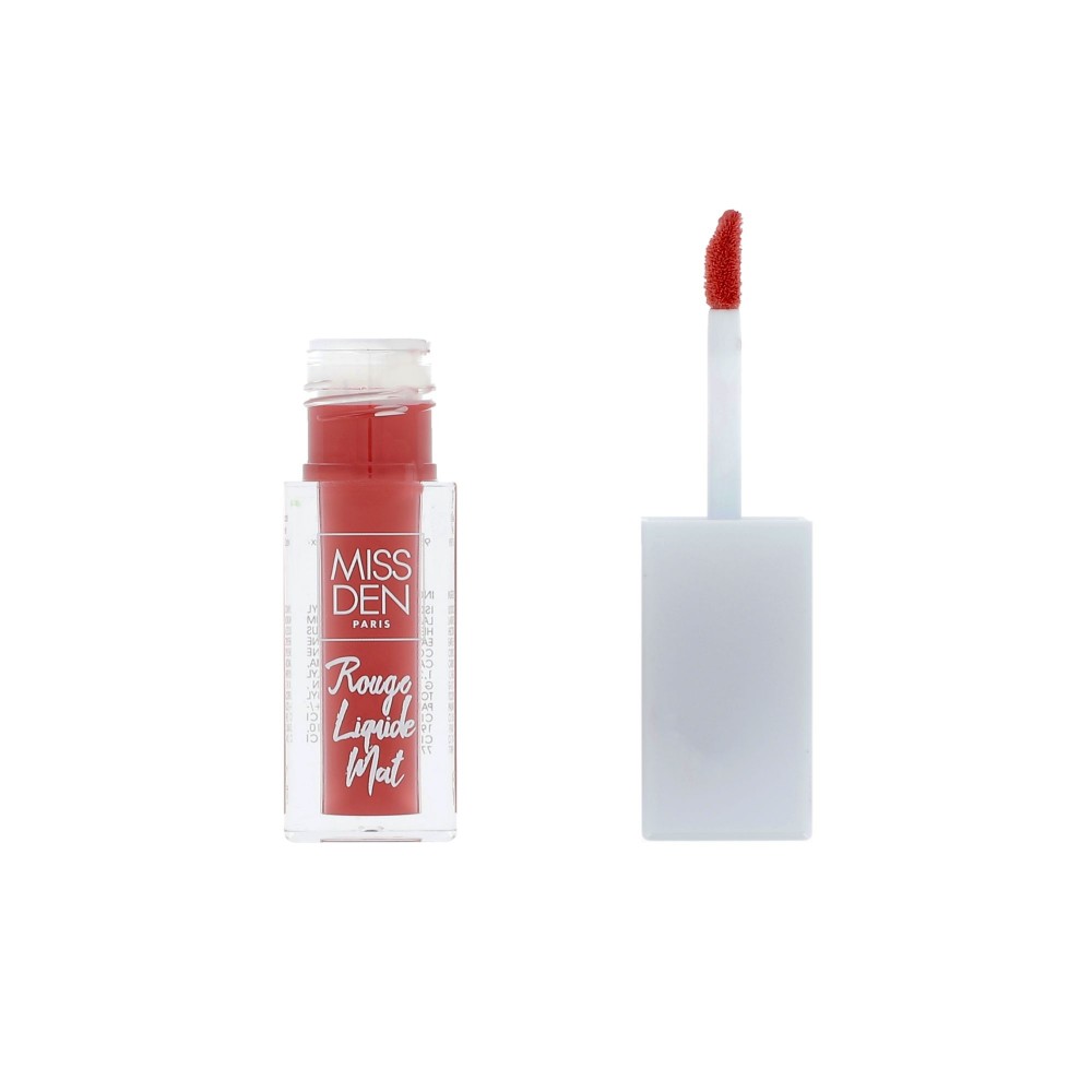 Rouge à lèvres liquide mat Miss Den teinte 284 Rose Nude ouvert