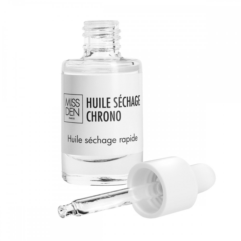 Huile séchage chrono Miss Den ongles ouvert