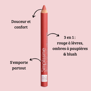 Simplissime Crayon Multi-Usage Miss Den avantages