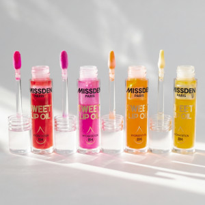 Gamme Sweet Lip Oil Missden – Huiles à lèvres fruitées et véganes