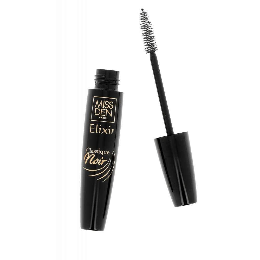 Mascara Elixir volume noir extrême + brosse 2