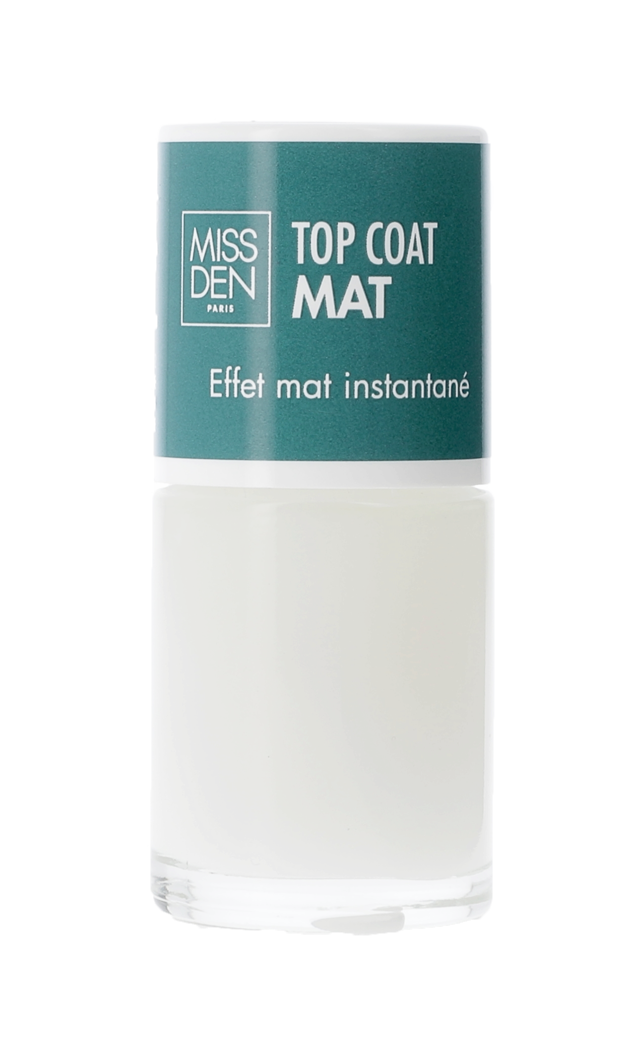 Vernis soin top coat mat Miss Den