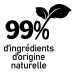 99% d'ingrédients d'origine naturelle